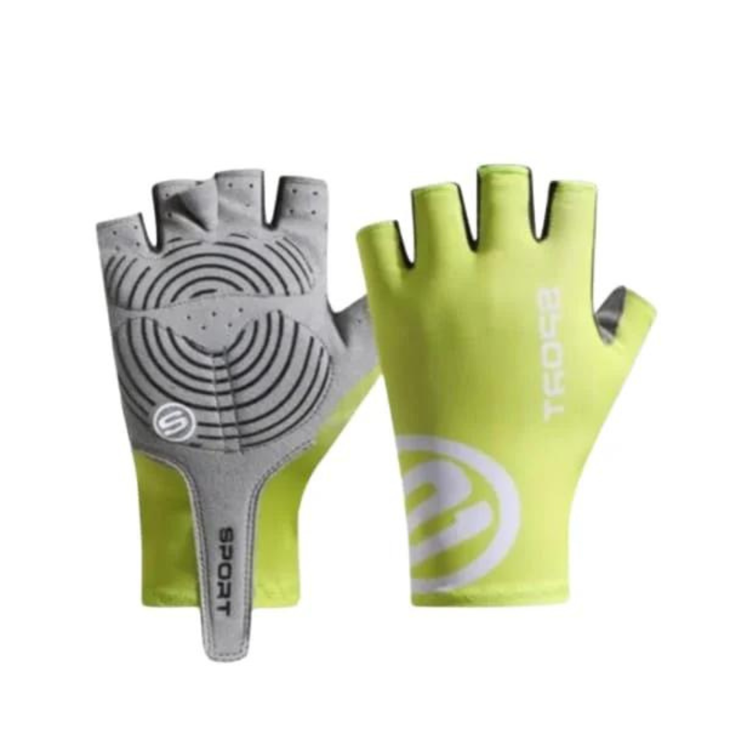 Guantes de ciclismo amarillo