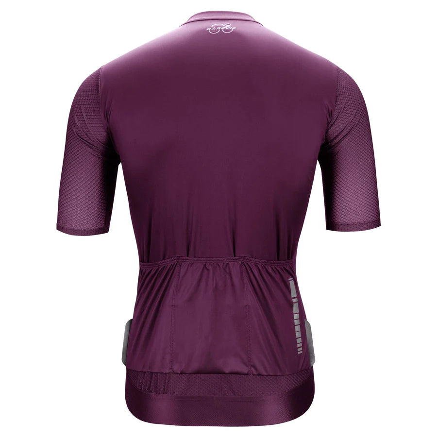 Camiseta De Ciclismo Lisa Morada