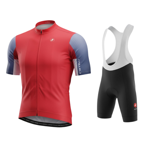 Conjunto Rojo Strada Castelli
