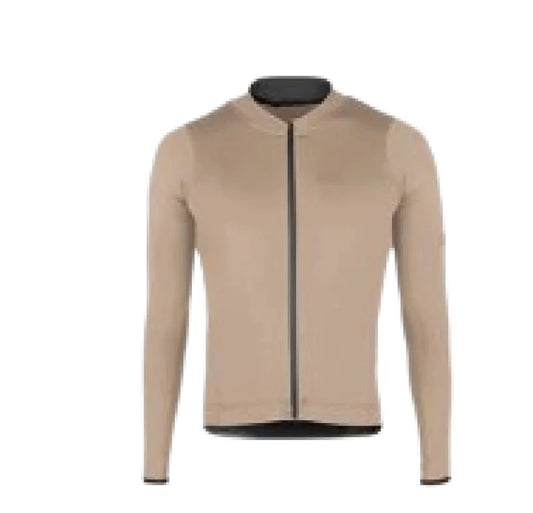 Campera térmica mangas largas beige