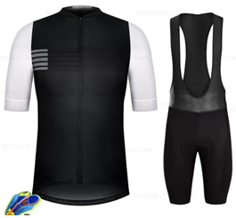 Conjunto corto negro y blanco
