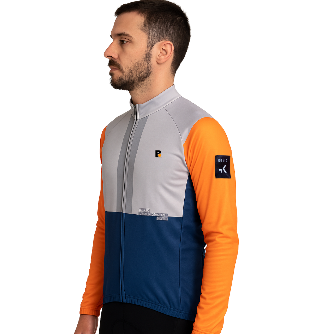 Campera termica naranja