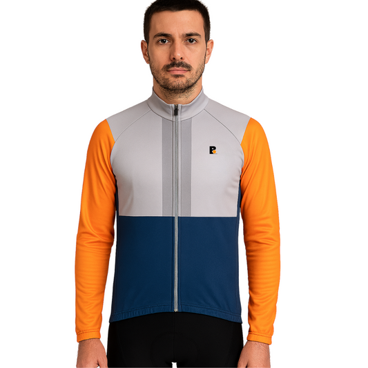 Campera termica naranja