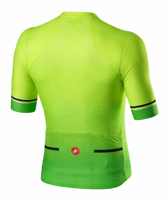 Camiseta Castelli Verde Fluor